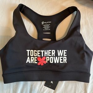 Peloton sports bra size small- brand new